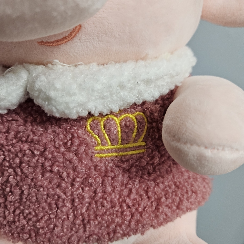 Pink Baby Elephant Stuffed Animal Plush - Picture 14 of 15